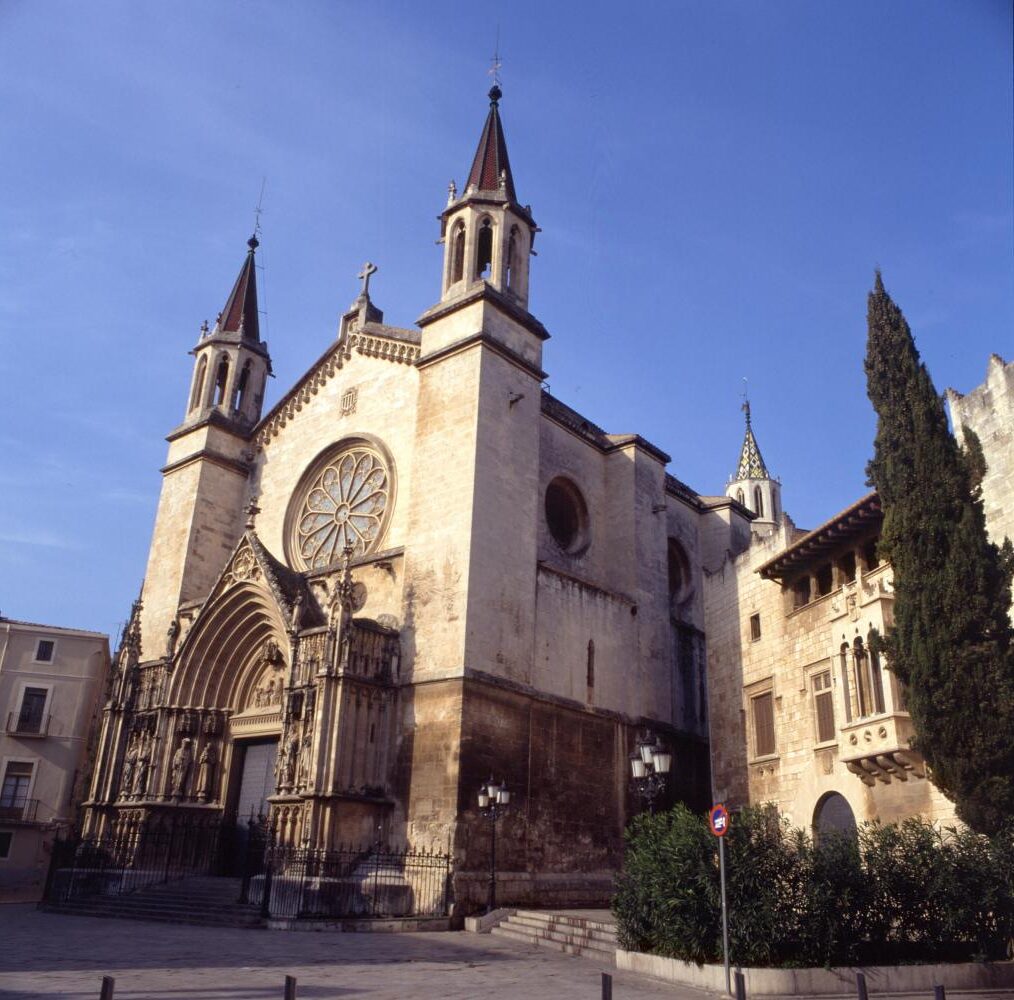 parroquia basilica de santa maria vilafranca del penedes barcelona