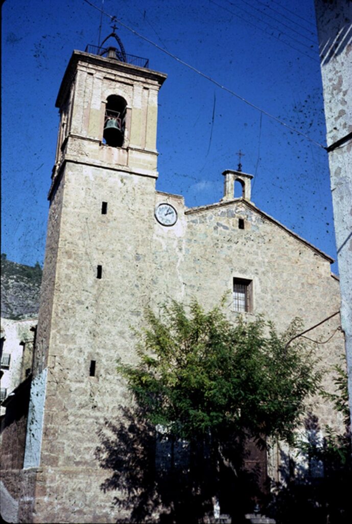 parroquia de la purisima concepcion vall de almonacid castellon
